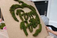 Atelier Fresque Végétale animé par MadCityZen pour un team building écoresponsable et créatif. | © MadCityZen